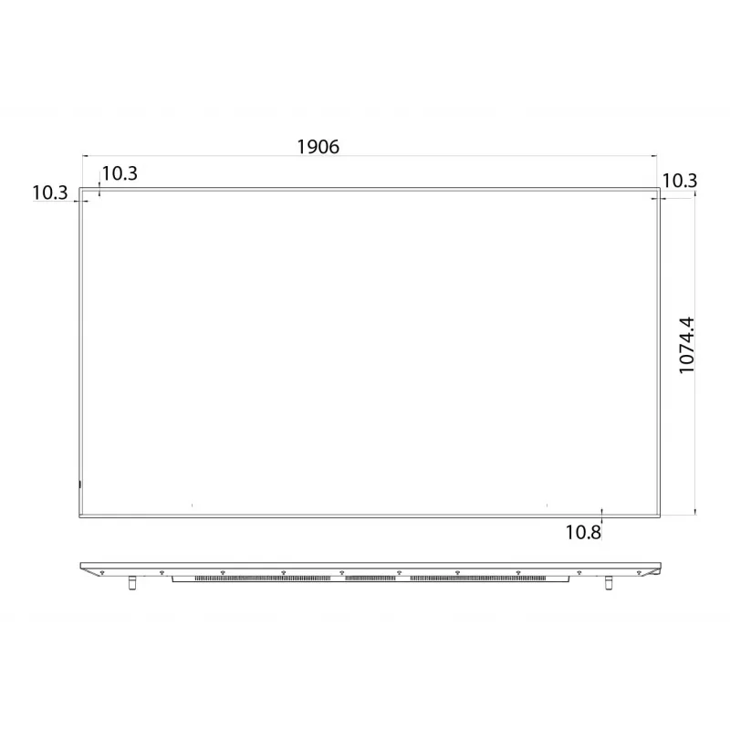 Hisense 86-tolline E5QTUK QLED FHD nutiteler koos Freely, Digital A-board, 2.18 m (86 tolli), 3840 x 2160 pikslit, Wi-Fi, 24/7