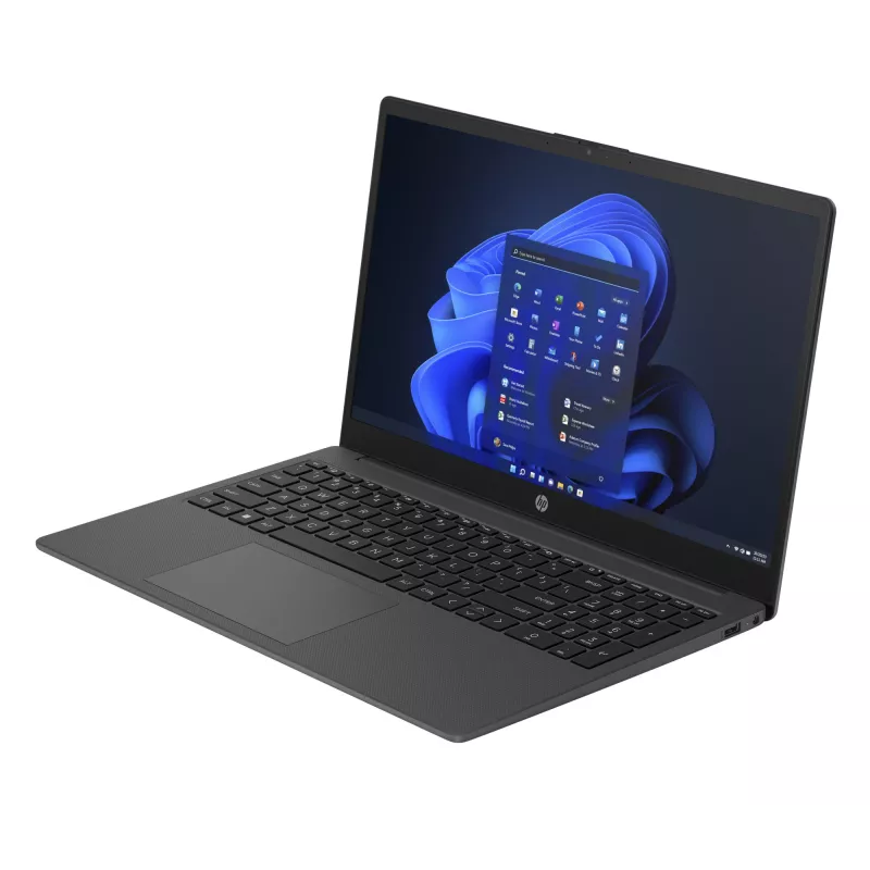 HP 250 G10 Intel® Core™ i5 i5-1334U Laptop 39,6 cm (15,6 tolli) Full HD 16 GB DDR4-SDRAM 512 GB SSD Wi-Fi 6 (802.11ax) Windows 11 Home Must, Hõbedane