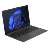 HP 250 G10 Intel® Core™ i5 i5-1334U Laptop 39,6 cm (15,6 tolli) Full HD 16 GB DDR4-SDRAM 512 GB SSD Wi-Fi 6 (802.11ax) Windows 11 Home Must, Hõbedane
