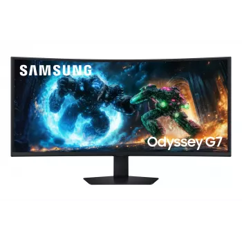 Samsung G75F arvutimonitor 101,6 cm (40 tolli) 5120 x 2160 pikslit WUHD LCD must