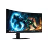 Samsung G75F arvutimonitor 101,6 cm (40 tolli) 5120 x 2160 pikslit WUHD LCD must