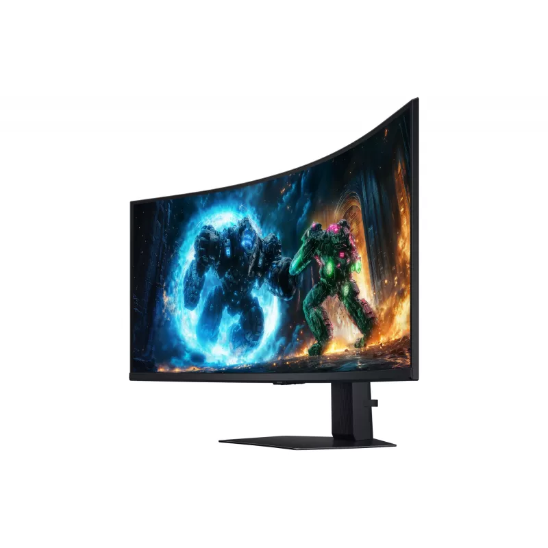 Samsung G75F arvutimonitor 101,6 cm (40 tolli) 5120 x 2160 pikslit WUHD LCD must