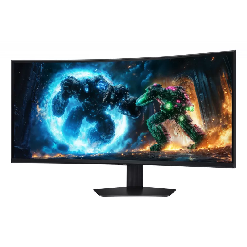 Samsung G75F arvutimonitor 101,6 cm (40 tolli) 5120 x 2160 pikslit WUHD LCD must