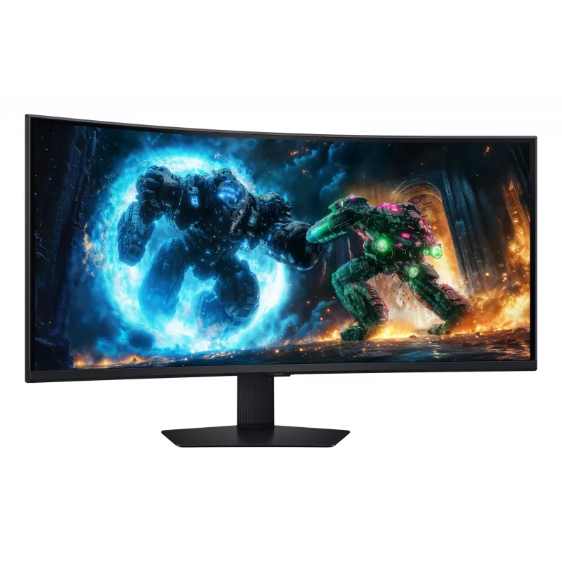 Samsung G75F arvutimonitor 101,6 cm (40 tolli) 5120 x 2160 pikslit WUHD LCD must