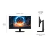Samsung G60F arvutimonitor 68,6 cm (27 tolli) 2560 x 1440 pikslit Quad HD LCD must