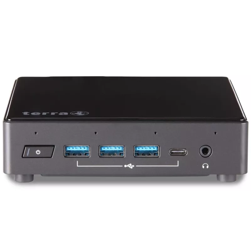 TERRA PC-Micro 3100 Silent Greenline Intel® Celeron® N5100 8 GB DDR4-SDRAM 240 GB SSD Windows 11 Pro Mikroarvuti Must