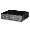 TERRA PC-Micro 3100 Silent Greenline Intel® Celeron® N5100 8 GB DDR4-SDRAM 240 GB SSD Windows 11 Pro Mikroarvuti Must