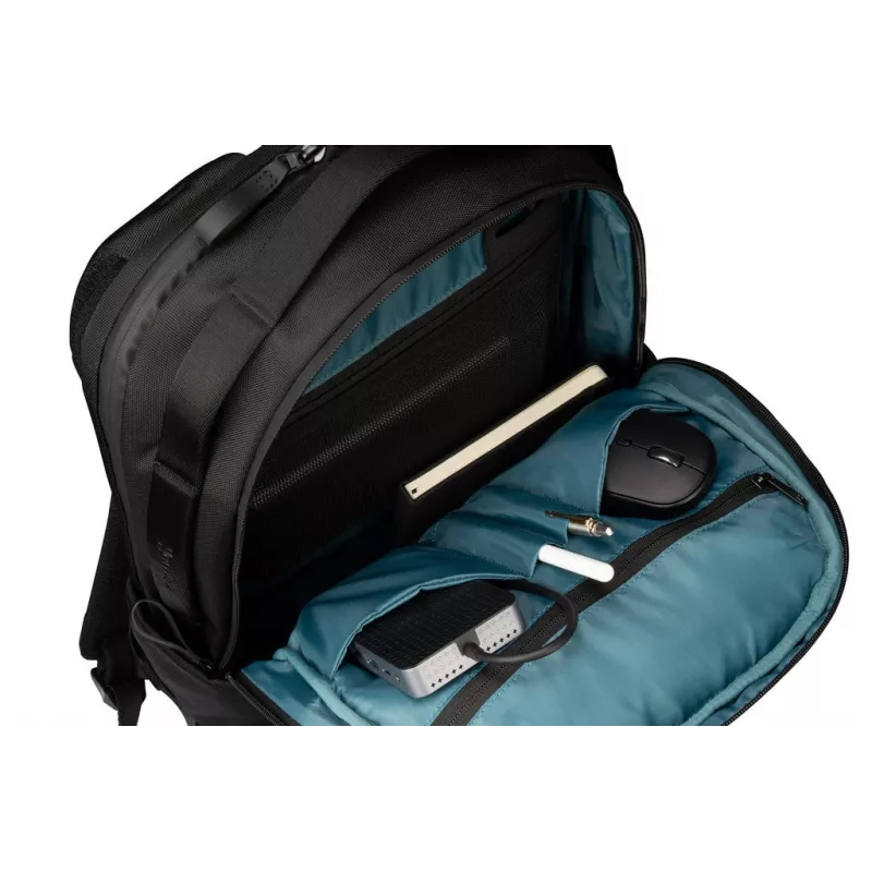 Seljakott HYPER HyperPack HP21PBKGL sülearvutitele kuni 40,6 cm (16 inch) — must, PET/polüester
