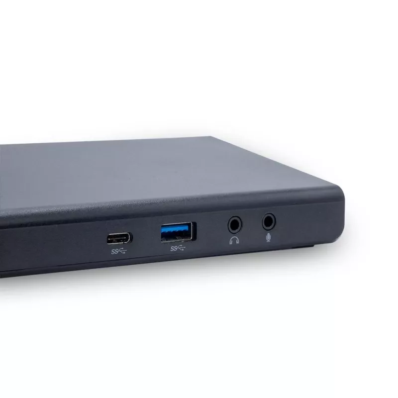 TERRA 1480374 sülearvuti dokk/pordireplikaator Juhtmega USB 3.2 Gen 1 (3.1 Gen 1) USB-C Must