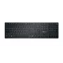 Klaviatuur CHERRY KW X ULP — Täissuuruses USB + RF juhtmevaba + Bluetooth, QWERTZ Šveitsi, Must, LED-taustvalgustus, 111 klahvi