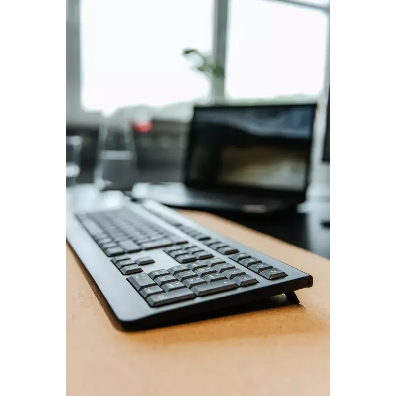 CHERRY KW 3000 klaviatuur Universaalne RF Juhtmevaba QWERTY US International Must