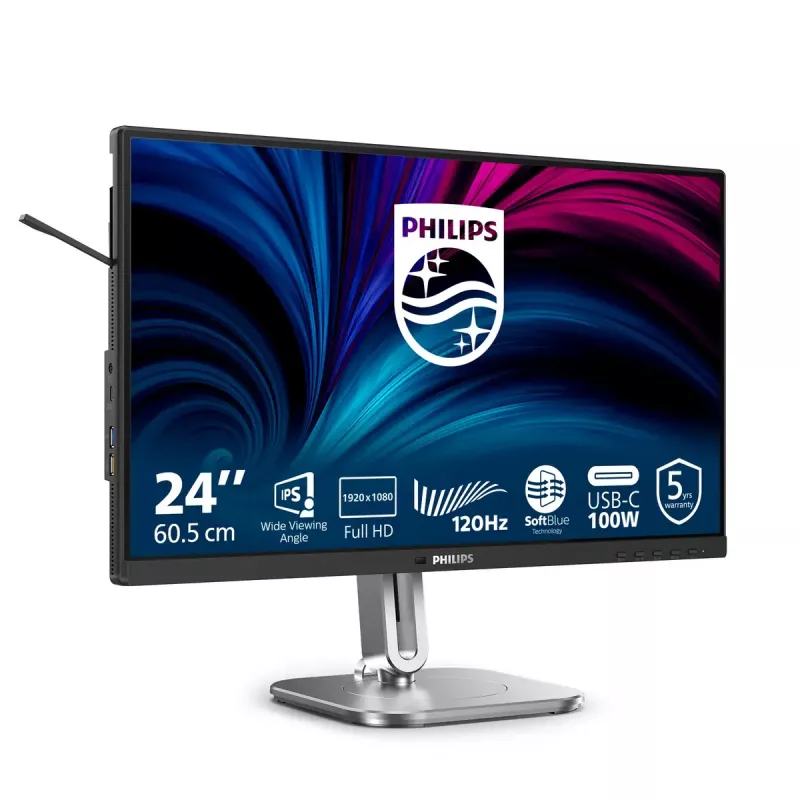 Philips 4000 seeria 24B2U4301/00 arvutimonitor 60,5 cm (23,8 tolli) 1920 x 1080 pikslit Full HD LCD hall
