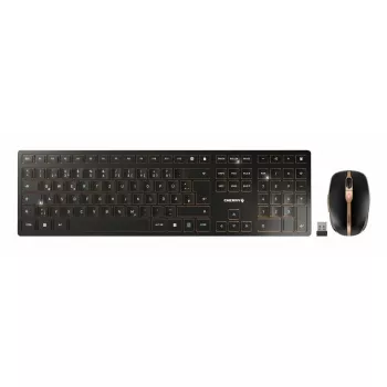 Juhtmeta klaviatuur Cherry DW 9100 Slim täissuuruses QWERTY