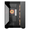 COUGAR PC Midi Tower Case FV150 ARGB — Must, ATX/MicroATX/Mini-ITX, 3x120mm ees + 1x120mm taga, 2x3.5 tolli & 2x2.5 tolli pesad