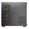 COUGAR PC Midi Tower Case FV150 ARGB — Must, ATX/MicroATX/Mini-ITX, 3x120mm ees + 1x120mm taga, 2x3.5 tolli & 2x2.5 tolli pesad