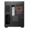 COUGAR PC Midi Tower Case FV150 ARGB — Must, ATX/MicroATX/Mini-ITX, 3x120mm ees + 1x120mm taga, 2x3.5 tolli & 2x2.5 tolli pesad