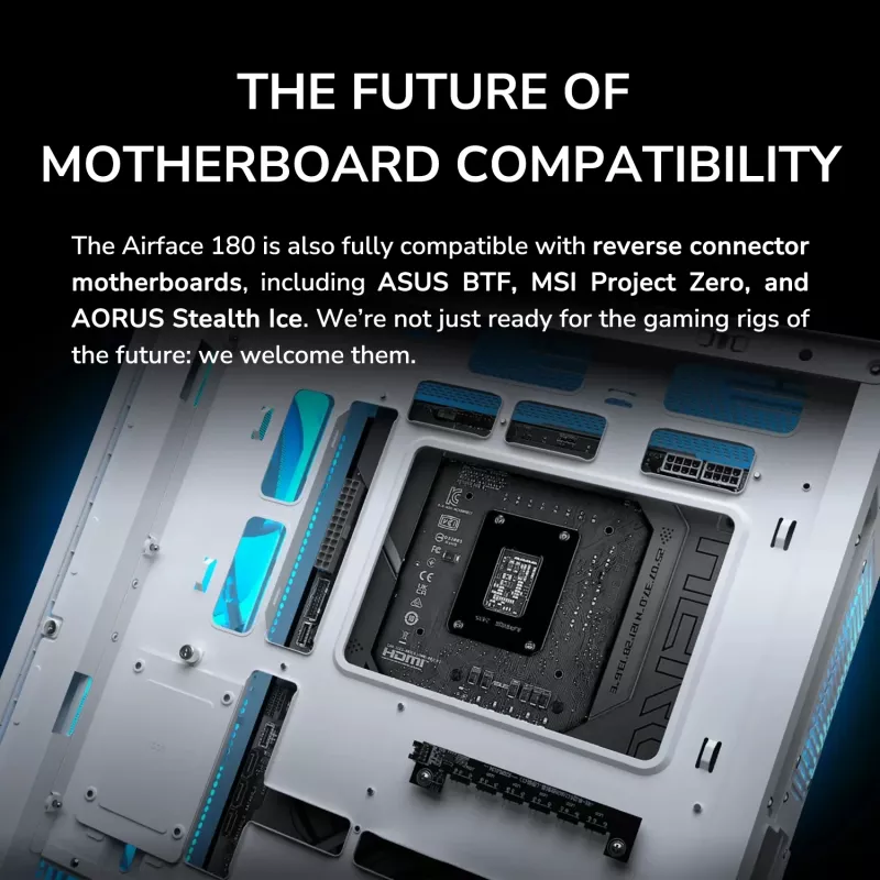 COUGAR Midi Tower Case, Airface 180, ARGB, Must