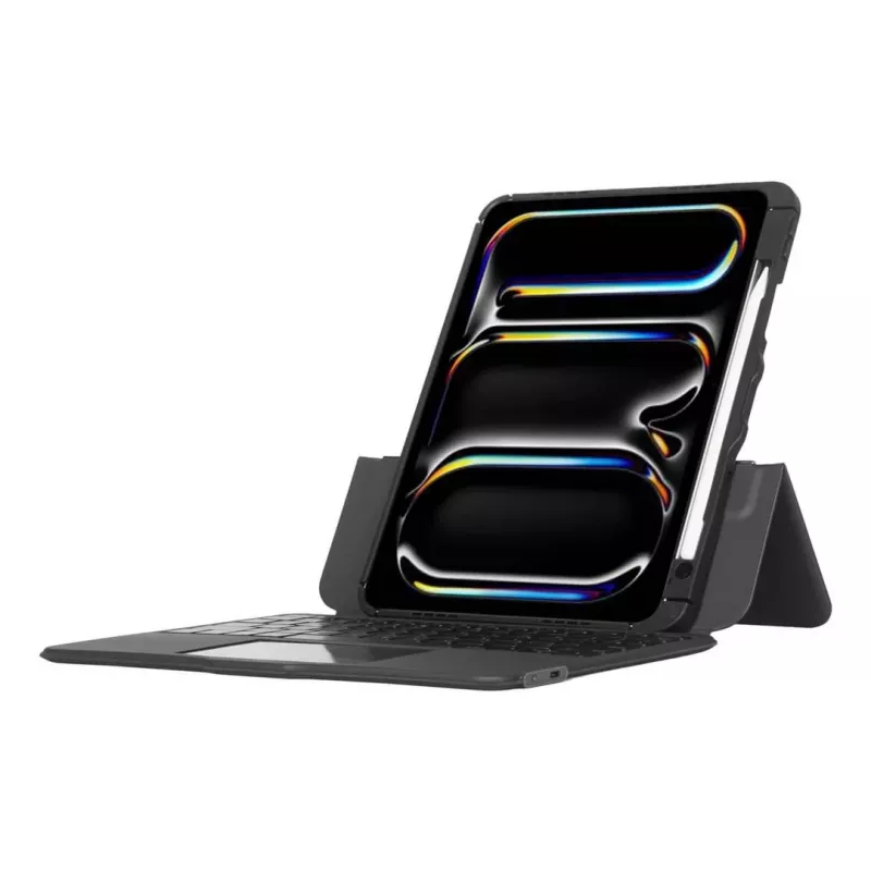 Targus VersaVu Hispaania Bluetooth Must Klaviatuur Puuteplaadiga iPad 13 tolli