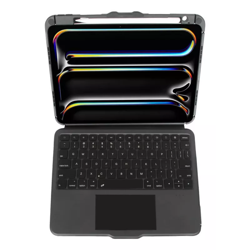 Targus VersaVu Hispaania Bluetooth Must Klaviatuur Puuteplaadiga iPad 13 tolli