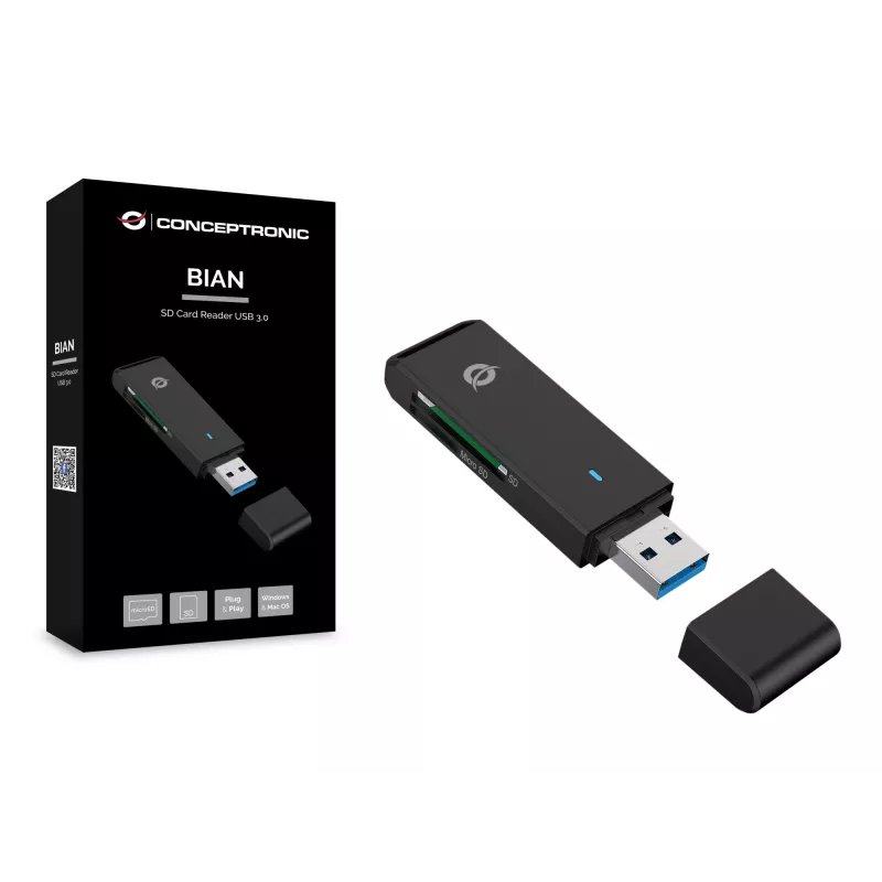 Conceptronic BIAN SD-kaardilugeja USB 3.0