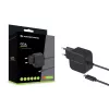 Conceptronic OZUL04BE 67W GaN USB PD laadija, sisseehitatud USB-C kaabel