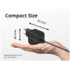 Conceptronic OZUL04BE 67W GaN USB PD laadija, sisseehitatud USB-C kaabel