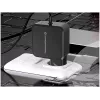 Conceptronic OZUL04BE 67W GaN USB PD laadija, sisseehitatud USB-C kaabel