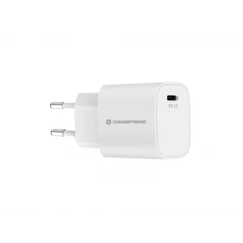 Laadija Conceptronic 1-pordiline 20W USB-C PD laadija