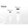 Conceptronic 2-pordiline 20W GaN USB PD laadija, USB-C x 1, USB-A x 1, QC 3.0, PPS