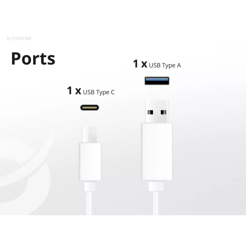 Conceptronic 2-pordiline 20W GaN USB PD laadija, USB-C x 1, USB-A x 1, QC 3.0, PPS