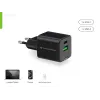 Conceptronic 2-pordiline 20W GaN USB PD laadija, USB-C x 1, USB-A x 1, QC 3.0, PPS