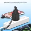 Conceptronic 2-pordiline 20W GaN USB PD laadija, USB-C x 1, USB-A x 1, QC 3.0, PPS