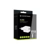 Conceptronic 2-pordiline 33 W GaN USB PD laadija koos 3-in-1 laadimiskaabliga, USB-C x 1, USB-A x 1, QC 3.0, PPS