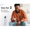 Conceptronic 2-pordiline 33W GaN USB PD laadija 3-in-1 laadimiskaabliga ALTHEA16B