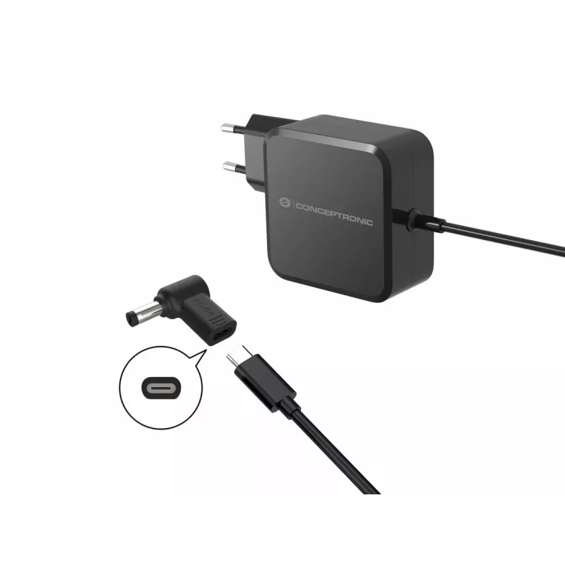 Conceptronic ABBY15PC04 DC-USB-C-adapter, Asus/Universal 5,5x2,5 mm, 18–20 V