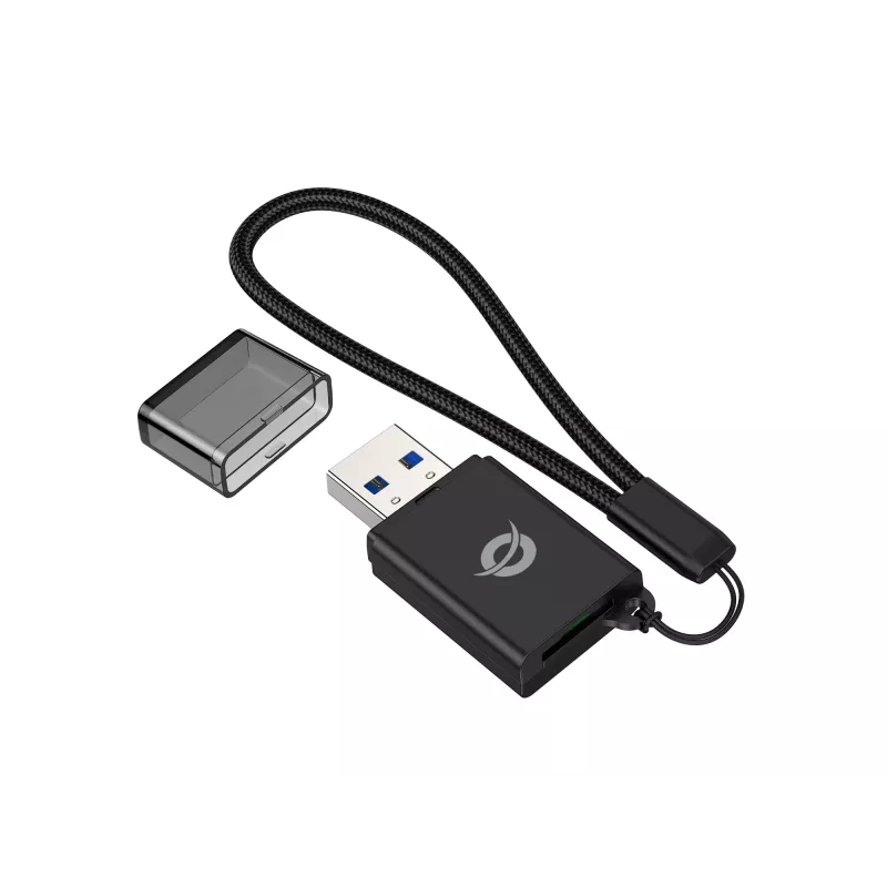 Conceptronic BIAN07B TF/MicroSD 3.0 kaardilugeja, UHS-I, USB 3.0, 5Gbps