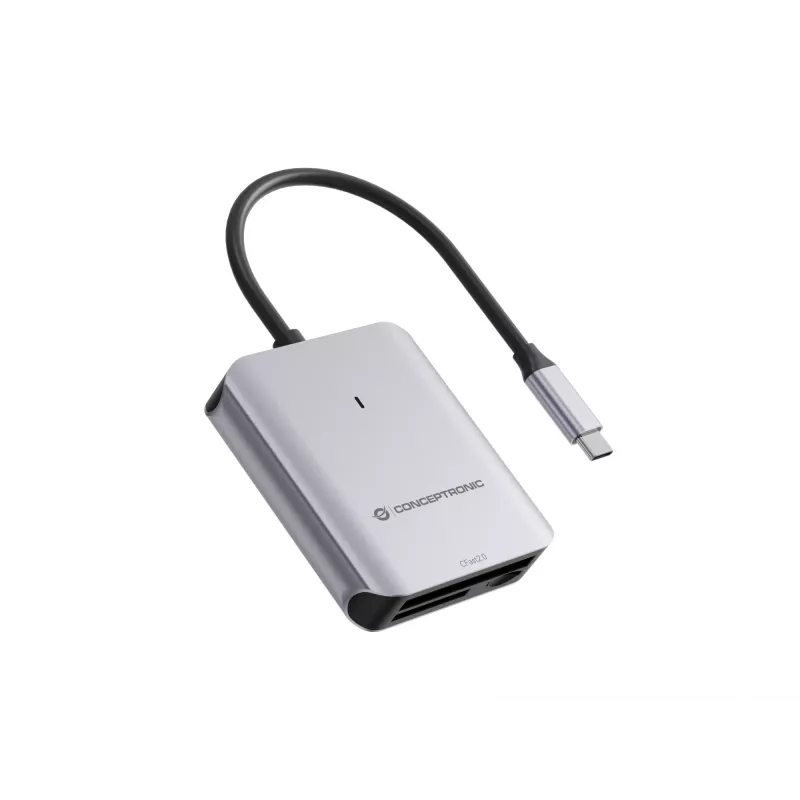 Conceptronic BIAN09G 3-in-1 kaardilugeja USB 3.2 Gen 2, CFast 2.0, SD TF/MicroSD 4.0, UHS-II