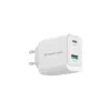 Conceptronic ALTHEA20W45 2-pordiline 45 W GaN USB PD laadija, USB-C x 1, USB-A x 1, QC 3.0, PPS, PD 3.0
