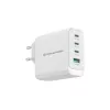 Conceptronic ALTHEA22W100 4-pordiline 100W GaN USB PD laadija, USB-C x 3, USB-A x 1, QC 3.0, PPS, PD 3.0