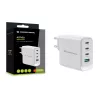 Conceptronic ALTHEA22W100 4-pordiline 100W GaN USB PD laadija, USB-C x 3, USB-A x 1, QC 3.0, PPS, PD 3.0