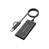 7-ühes kaardilugeja CONCEPTRONIC BIAN10B — USB 3.2 Gen 1 Type-A/USB-C, CF/MMC/MS/SD/MicroSD/xD, must