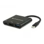 Conceptronic DONN01B sülearvuti dokk/pordireplikaator USB 3.2 Gen 1 (3.1 Gen 1) USB-C Must