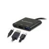 Conceptronic DONN01B sülearvuti dokk/pordireplikaator USB 3.2 Gen 1 (3.1 Gen 1) USB-C Must