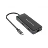 Conceptronic DONN14G sülearvuti dokk/pordireplikaator Juhtmega USB 3.2 Gen 1 (3.1 Gen 1) USB-C Hall