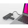 Conceptronic DONN14G sülearvuti dokk/pordireplikaator Juhtmega USB 3.2 Gen 1 (3.1 Gen 1) USB-C Hall
