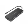 Conceptronic DONN15G sülearvuti dokk/pordireplikaator Juhtmega USB 3.2 Gen 1 (3.1 Gen 1) USB-C Hall