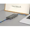 Conceptronic DONN15G sülearvuti dokk/pordireplikaator Juhtmega USB 3.2 Gen 1 (3.1 Gen 1) USB-C Hall