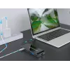 Conceptronic DONN15G sülearvuti dokk/pordireplikaator Juhtmega USB 3.2 Gen 1 (3.1 Gen 1) USB-C Hall