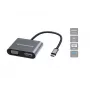 Conceptronic DONN16G Juhtmega USB 3.2 Gen 1 USB-C Hall 100W 4K Ultra HD