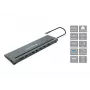 Conceptronic DONN17G sülearvuti dokkimisjaam / pordireplikaator juhtmega USB 3.2 Gen 1 (3.1 Gen 1) USB-C hall